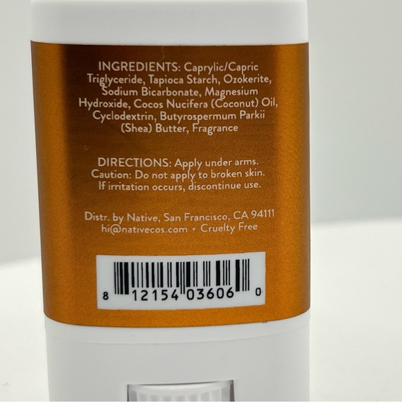 🦋$3 ~ Native Deodorant ~ Limited Edition Holiday ~ Spiked Egg Nog ~ NEW - Picture 8 of 10